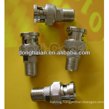 BNC Male to F Connector Female Socket Adapter